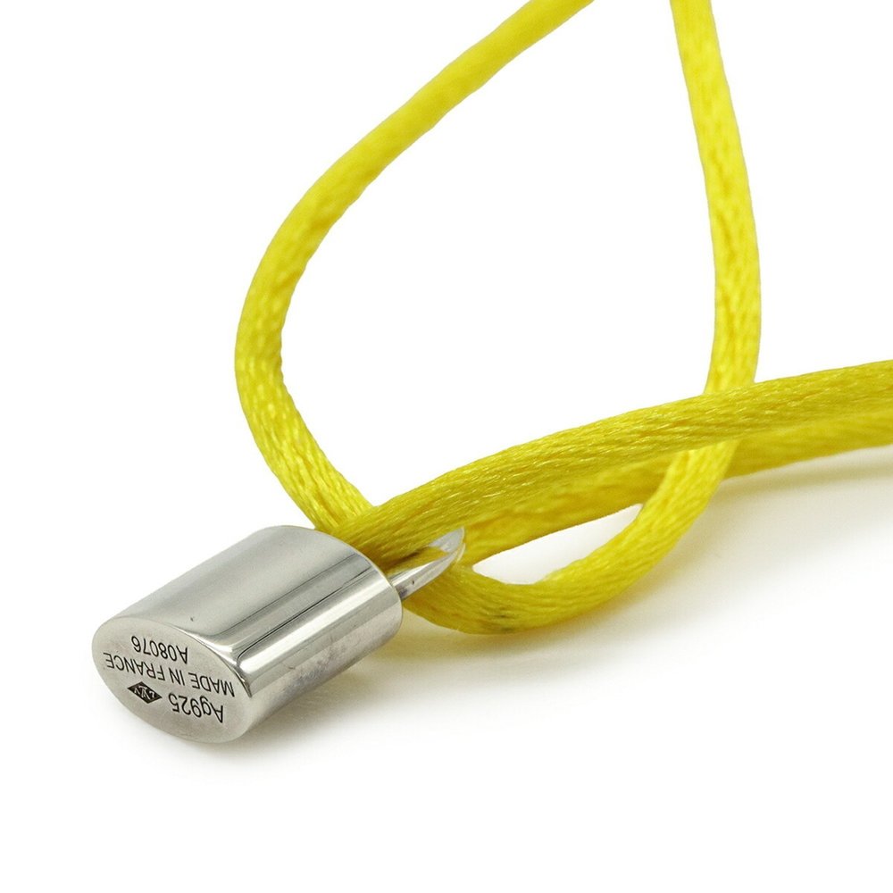 LOUIS VUITTON Silver Lockit Bracelet with Cadena Motif in Yellow Ag925 (Q95662) - Picture 5 of 7
